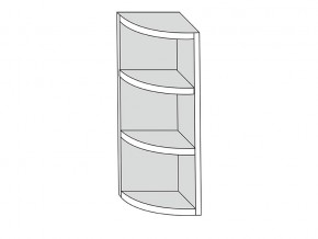 19.30.0р Полка угловая (h=913) радиусная  ЛДСП УНИ в Петропавловске - petropavlovsk.magazinmebel.ru | фото