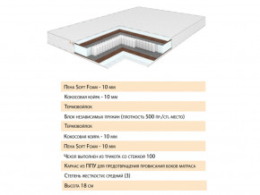 Матрас Телла 140х200 в Петропавловске - petropavlovsk.magazinmebel.ru | фото - изображение 2