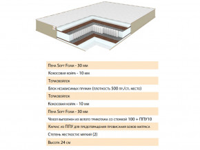 Матрас Волле 140х200 в Петропавловске - petropavlovsk.magazinmebel.ru | фото - изображение 2